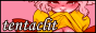 pink character lifting her shirt with her mouth, image cut off on upper half on boob, text reading tentaclit
